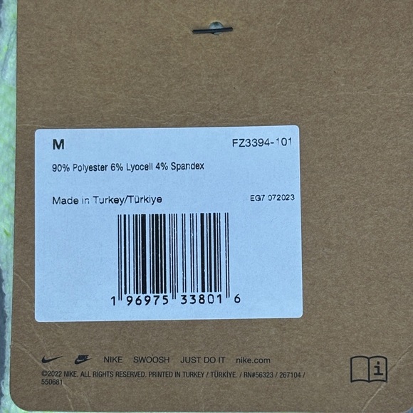 🔥🔥🔥Nike Yellow Athletic Socks for Performance Size: 6-8 MEN/6-10 WMN/5Y-7Y🔥🔥🔥 - Picture 4 of 6